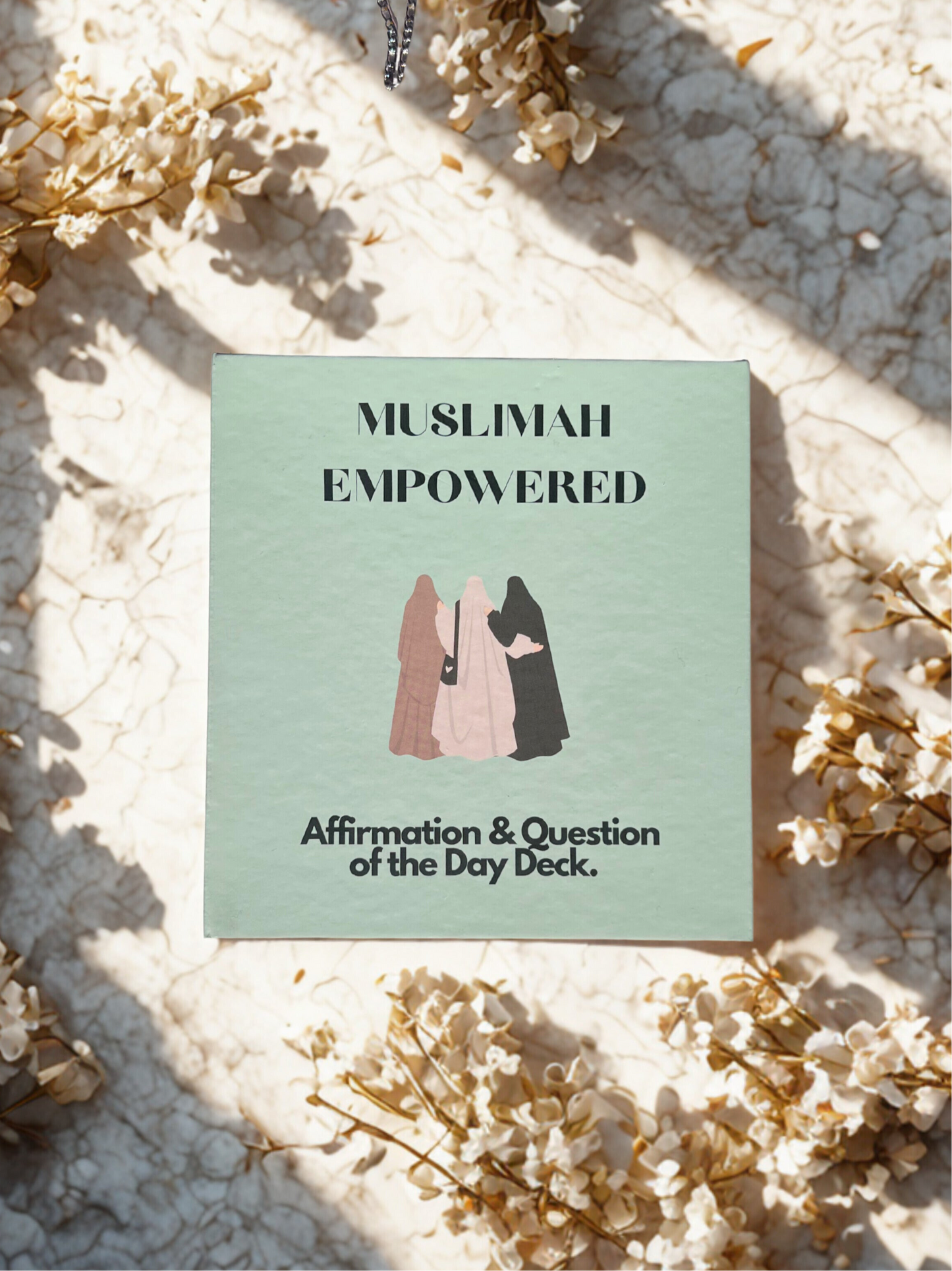 Muslimah Weekly Affirmation + Thought Provoking Question Deck